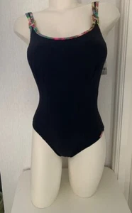 Lidea 16G (UK 38F/FF) Badeanzug ohne Bügel ungepolstert schwarz - Bild 1 von 7