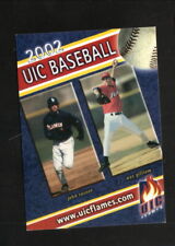 UIC Flames--2002 Baseball Pocket Schedule