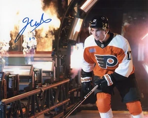 Jett Luchanko signed Philadelphia Flyers 8x10 photo autograph PROOF #2 - Picture 1 of 2