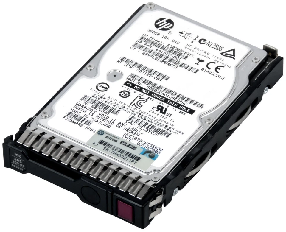 HP M6625 300GB 6G SAS 2,5" HDD (641552-001-RFB)