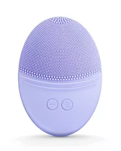 2-in-1 Elektrischer Gesichtsreinigungsbürste Gesichtsreiniger Violett - Bild 1 von 6