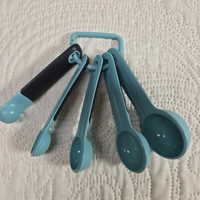 KitchenAid Set 5 Measuring Spoons  Seafoam Green - Image 1 of 4