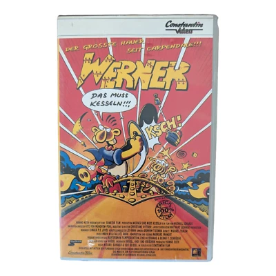 VHS-Video "Werner - Das muss Kesseln" - In OVP - Bild 1 von 3