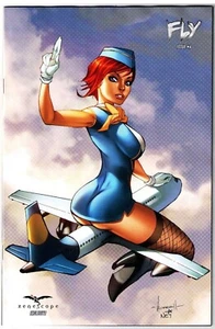 Zenescope Fly #4 2011 Exclusive Ale Garza Nei Ruffino Variant Ltd 500 RARE! - Picture 1 of 1