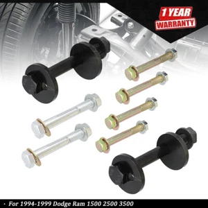 For  Dodge Ram1994-1999 4WD Complete Front Control Arms Cam Bolts & Hardware Kit - Picture 1 of 9