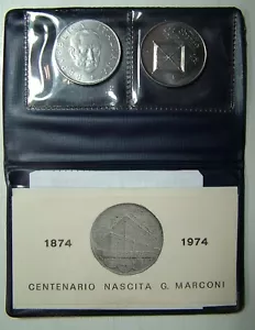 1974 Repubblica Italiana 100 lire PROVA Marconi - Bild 1 von 5