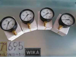 WIKA Typ 71695 Druckmeßgerät 0/400 mbar 5-1 #1355 - Picture 1 of 1