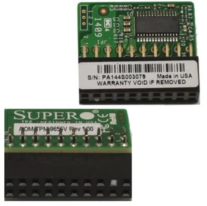 Supermicro Add on Module AOM-TPM-9655V vertical Rev 1.00 X9 X10 - Afbeelding 1 van 6