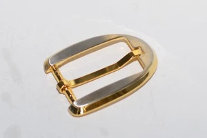 Elegante Gürtelschnalle Schließe Schnalle, ca. 25 mm Breite, Hell-Gold - Picture 1 of 3
