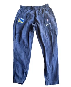 Nike NBA Golden State Warriors Authentic Sweatpants Men's XXL Gray Practice - Picture 1 of 7