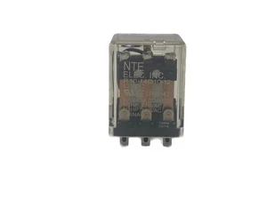 NOS NTE Electronics 12VDC 10A 11-Blade General Purpose Relay R10-14D10-12 - Picture 1 of 5