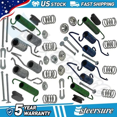 Kit de herrajes de freno de tambor trasero delantero Raybestos para Ford Falcon 1965-1970 Foto 1 de 4