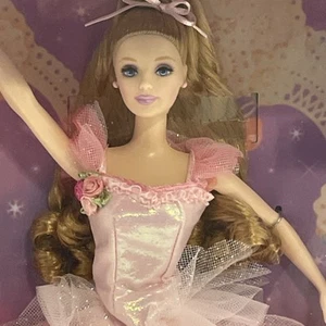 2000 Barbie Flower Ballerina From The Nutcracker Doll~NRFB~Classic Ballet Series - Picture 1 of 8