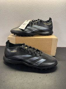 Adidas Predator League TF Turf Black Soccer Shoes IF6377 Mens Size 7.5 - Picture 1 of 4