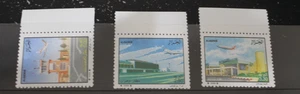 MINT 1989 ALGERIA PLANES AIRPORTS STAMP SET OF 3 - Picture 1 of 1