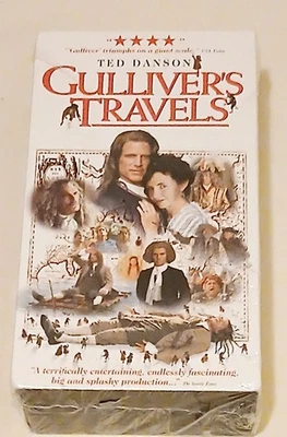 Gullivers Travels (VHS, 1996, 2-Tape Set)  Ted Danson Brand Factory Sealed New - Image 1 of 4