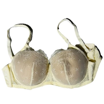 SUJETADOR DE LACTANCIA LE MYSTERE ENCAJE MARFIL 36DD 36E Foto 1 de 4