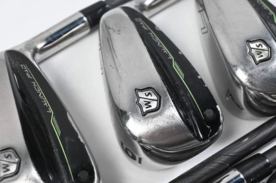 Wilson Launch Pad 2022 Irons / 5-PW+GW / Regular Flex Evenflow 65 Shaft - Image 1 of 4