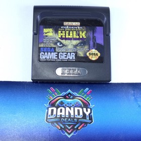 Incredible Hulk Authentic, Tested - Sega Game Gear