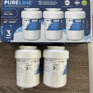 2 Pureline PL-100-S Refrigerator Water Filter Open Box; Factory Sealed Filters - Picture 1 of 6