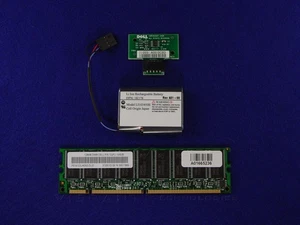 Dell 0J1055 Poweredge 2600 Raid Key Kit, Akku, Cache 533MHZ Board 4z - Bild 1 von 2