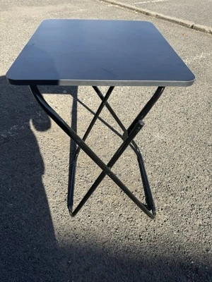 Metal Folding Table, Folding Coffee Table For Multi- Purpose, Folding Tv Tray - Image 1 of 4