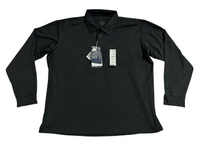 Propper Men's EdgeTec Long Sleeve Polo Black Size XL NTOA Uniform Anti-Odor - Image 1 of 4