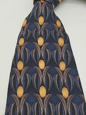 Corbata vintage Louis Roth 100 % seda hecha a mano Taiwán Art Deco gran apariencia Foto 1 de 4