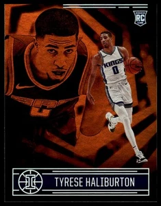 2020-21 Panini Illusions #153 Tyrese Haliburton Orange (RC) - Picture 1 of 2