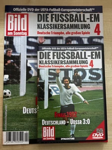 04 EM Klassiker DVD 1972 Deutschland - UdSSR Russland Gerd Müller RAR Heft - Foto 1 di 9