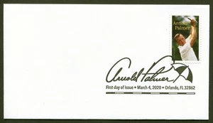 U.S. Scott# 5455, Golf - Arnold Palmer, 2020 Official USPS FDC with B&W Postmark - Picture 1 of 1