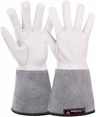 HASE SAFETY GLOVES Hase Schweißerhandschuh Aruba Wig aus weichem Schafsnappaleder 10 Paar Gr 7-12