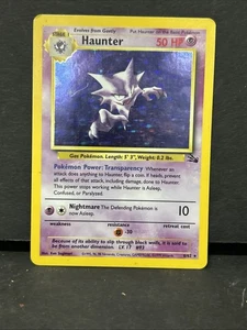 Tarjeta Pokémon Haunter 6/62 Fossil LP/Ligeramente Jugada 1999 Holo Rara * - Imagen 1 de 6