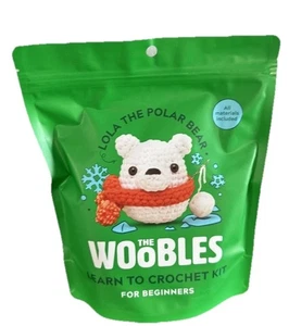 The Woobles Lola der Eisbär Häkelset - Limited Edition Neu & Versiegelt - Bild 1 von 3