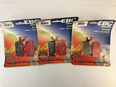 EBC BRAKE PADS FA302TT 3 PACKS OF BRAKE PADS KAWASAKI KX65 SUZUKI RM65 - Image 1 of 4