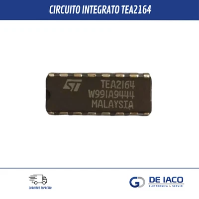 STMICROELECTRONICS TEA2164 Circuito Integrato Vintage - Marca ST Microelectronics