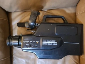 SEARS VHS Pro Movie Camcorder Flying Erase Head LXI Series CCD 9-45mm W/Case - Picture 1 of 13