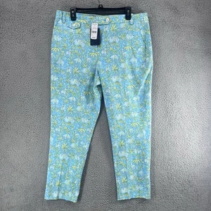 NWT Brooks Brothers Pants Women's Stretch Vintage Lamb Ankle Fit Size 14 3H - Picture 1 of 7