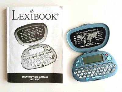 Traducteur électronique Lexibook NTL1560 – 15 langues – Manuel - Fonctionnel - Image 1 of 4