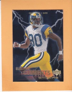 ISAAC BRUCE 1999 UPPER DECK ENCORE ELECTRIC CURRENTS #EC18 ST LOUIS RAMS NM-MT - Picture 1 of 2