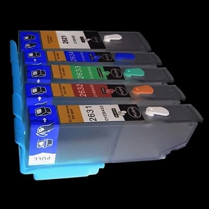5 CARTUCHOS DE IMPRESORA VACÍOS RECARGABLES EPSON EXPRESSION XP620 XP700 XP710 NO OEM - Imagen 1 de 1