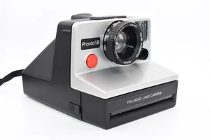 POLAROID Pronto B , Vintage Instant Land Camera Silver With Strap - Untested - Picture 1 of 8
