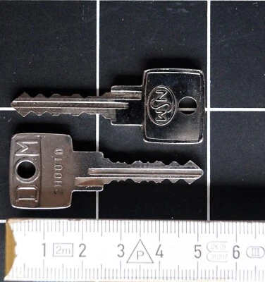 2 Schlüssel für NSM City usw. Musikbox, Generalschlüssel, NSM 0010H, 2 Stück - Bild 1 von 2