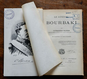 GRANDIN Cdt.: Le général Bourbaki. 1898 NAPOLEON III
