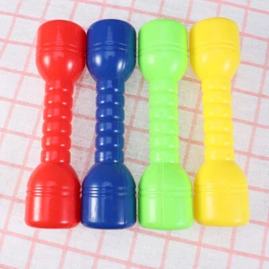 8 Pcs Plastic Dumbbells Fitness Child Barbells for Kindergarten Children - Picture 1 of 11