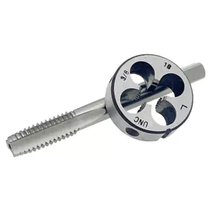 Set di matrici per rubinetto 3/8-16 LH 3/8X16 UNC filettatura sinistra 3/8 - 16 utensili - Foto 1 di 5
