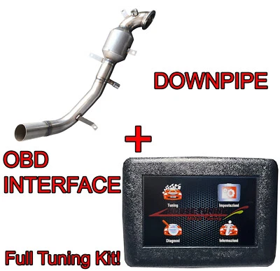 Downpipe DPF + Interfaccia Centralina FORD KA 1.3 TDI 75 CV T5K 5x1 - Immagine 1 di 3