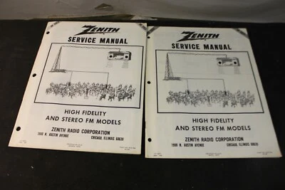 ZENITH Service Manual HF29s2 28 page  HF28s1 20 page Stereo tv audio original - Image 1 of 4