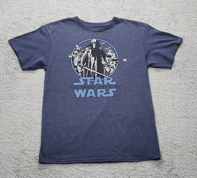 星球大战 Kylo Ren 蓝色 T 恤 XL 码 — 第 1/4 张图片