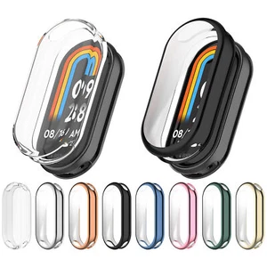 Coverage Protector Screen Case Ultra-thin Scratch-proof Case for Xiaomi Mi Band - Photo 1 sur 17